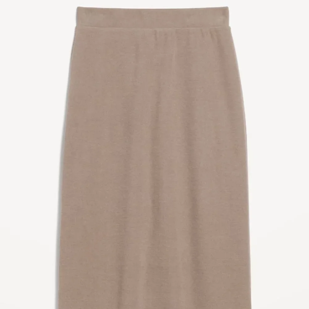 Old Navy Chocolate Malted Cozy Maxi Column Skirt/NWT/L - Picture 4 of 15